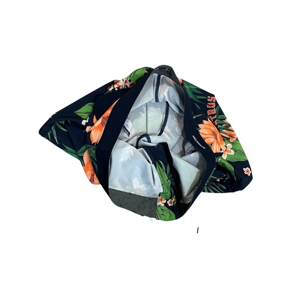 Men's 32" HOUSTON ASTROS Baseball Texas Swimming Drawstring Shorts / Trunks - Picture 4 of 5